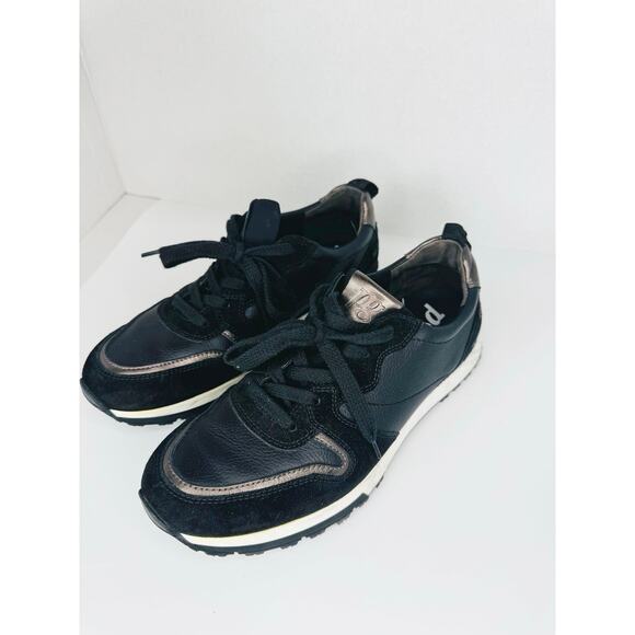 Paul Green Leather Weaver Sneaker in Black Combo (Women) size UK 6.5 / US 9 - Picture 8 of 8